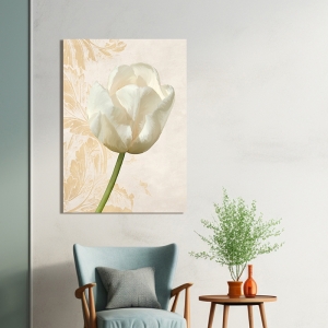 Modern floral art print and canvas, Tulip II by Elena Dolci
