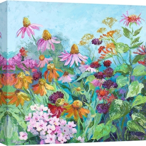 Kunstdruck, Leinwandbild, Wildblumen I von Nel Whatmore