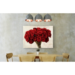 Wall art print and canvas. Teo Rizzardi, Red Gold
