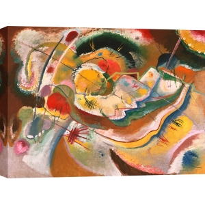 Stampa Kandinsky, Little Painting with Yellow (Improvisation), 1914