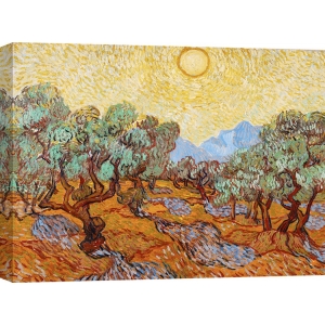 Leinwandbilder. Vincent van Gogh, Die Olivenbäume