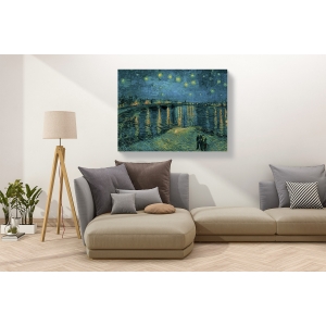Wall art print and canvas. Vincent van Gogh, The Starry Night