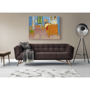 Wall art print and canvas. Vincent van Gogh, Van Gogh's Bedroom at Arles