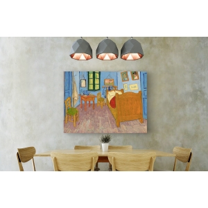 Wall art print and canvas. Vincent van Gogh, Van Gogh's Bedroom at Arles