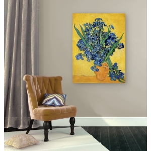 Wall art print and canvas. Vincent van Gogh, Irises