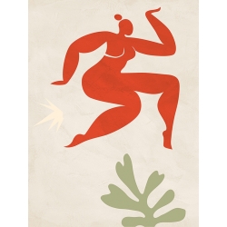 Poster style Matisse, Danse de nuit I