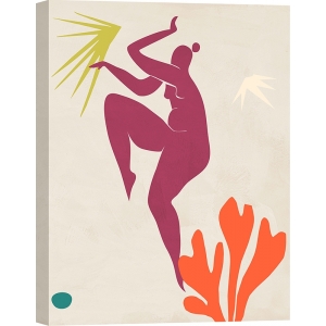 Poster style Matisse, Danse de nuit III