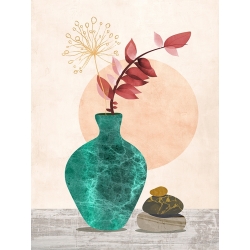 Tableau scandinave fleurs, Modern Ikebana I de Sayaka Miko