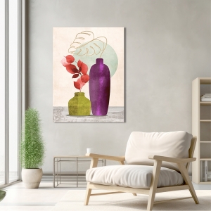 Quadro scandinavo fiori, Modern Ikebana IV di Sayaka Miko