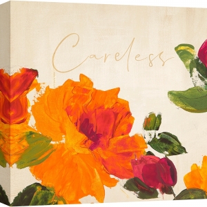 Floral art print and canvas, Careless Summer I by Teo Rizzardi