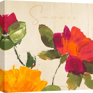 Quadro su tela fiori, Careless Summer II di Teo Rizzardi