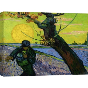 Quadro, stampa su tela. Vincent van Gogh, Il seminatore