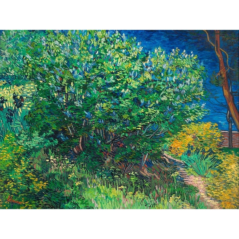 Tableau sur toile et affiche, Lilas, de Vincent van Gogh