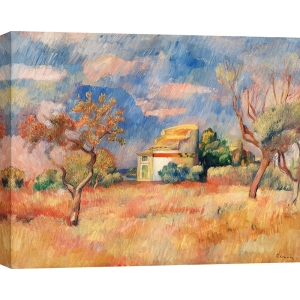 Art print and canvas, Dovecote at Bellevue, Renoir