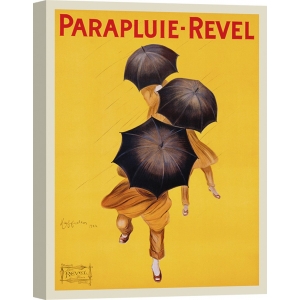 Cuadros vintage en canvas. Leonetto Cappiello, Parapluie-Revel, 1922