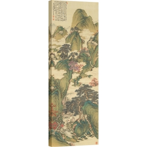 Tableau japonais, Nuages blancs de Chokunyu Tanomura