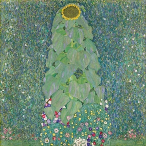 Cuadro en lienzo y lámina, Girasol de Gustav Klimt