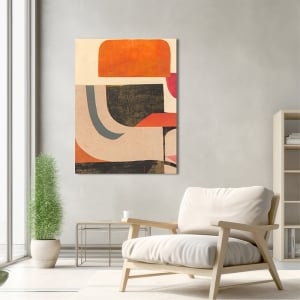 Abstract art print and canvas, Key to success I, Steve Roja