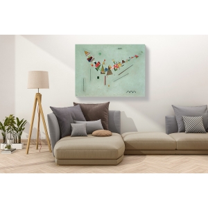 Wall art print and canvas. Wassily Kandinsky, Improvisation