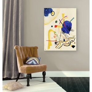 Quadro, stampa su tela. Wassily Kandinsky, Untitled