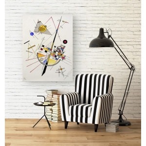 Wall art print and canvas. Wassily Kandinsky, Delicate Tension