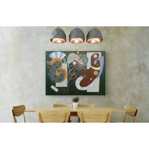 Wall art print and canvas. Wassily Kandinsky, Noeud rouge