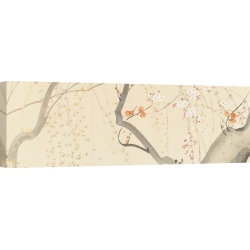 Cuadro japoneses en canvas. Anónimo, Las flores de las cuatro estaciones