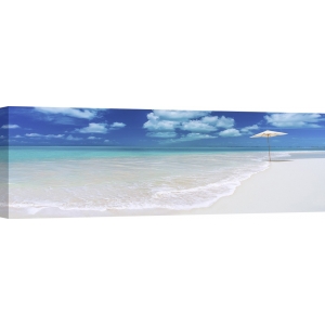 Quadro, stampa su tela. Spiaggia tropicale a Cayo Largo, Cuba