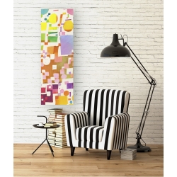 Cuadro abstracto geometrico en canvas. Bacci, Multicolor Pattern V