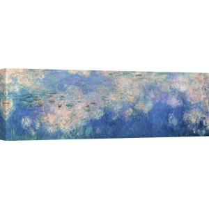 Wall art print and canvas. Claude Monet, Waterlilies: The Clouds (detail)