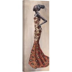 Wall art print and canvas. Sonya Duval, Princesse d'Afrique