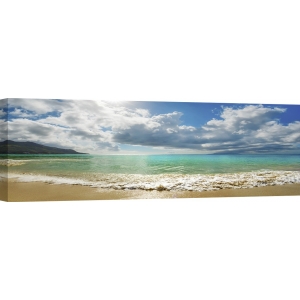 Tableau sur toile. Krahmer, Baie Beau Vallon, Mahe, Seychelles