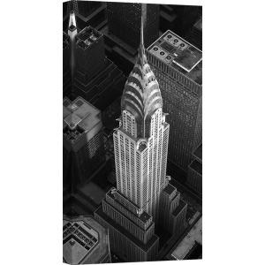 Tableau sur toile. Cameron Davidson, Chrysler Building, New York