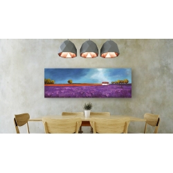 Wall art print and canvas. Philip Bloom, Field of lavender