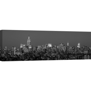 Cuadro en canvas, poster New York. Manhattan Skyline (detalle)