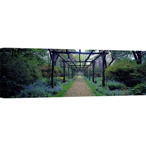 Tableau sur toile. Garden path, Old Westbury Gardens, Long Island