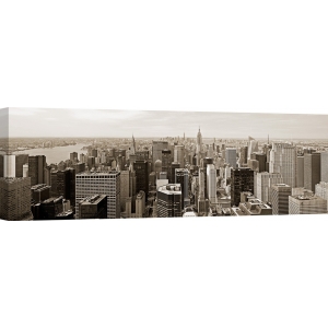 Cuadro en canvas, poster New York. Manhattan Looking South