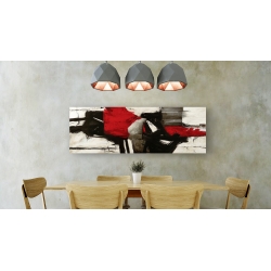 Wall art print and canvas. Jim Stone, Red Profile