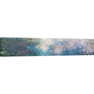 Wall art print and canvas. Claude Monet, The Water Lilies - The Clouds