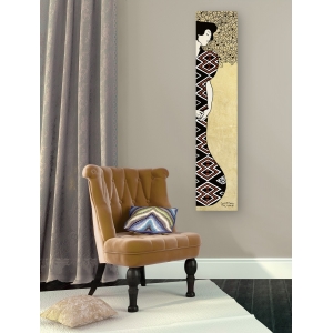 Leinwandbilder. Gustav Klimt, Frau und Baum I (Gold)
