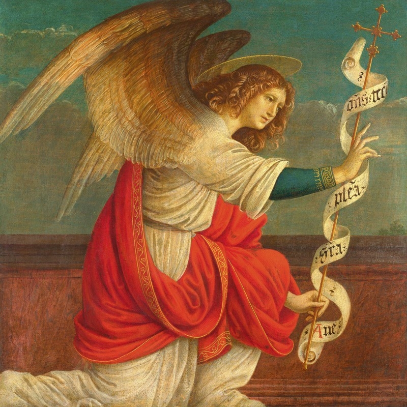 Cuadros religiosos en canvas. Gaudenzio Ferrari, La Anunciación