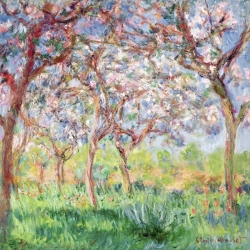 Leinwandbilder. Claude Monet, Frühling in Giverny
