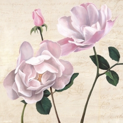 Tableau floral sur toile. Remy Dellal, Classica II