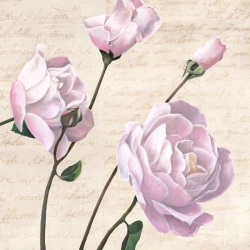Tableau floral sur toile. Remy Dellal, Classica III