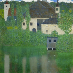 Leinwandbilder. Gustav Klimt, Schloss Kammer am Attersee