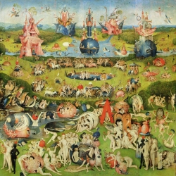 Leinwandbilder. Hieronymus Bosch, Der Garten der Lüste II