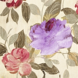 Cuadros de flores modernos en canvas. Kelly Parr, Velvet Lovers II