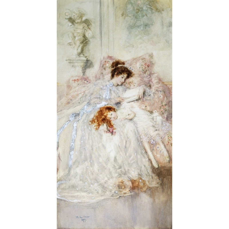 Tableau sur toile. Mary Louise Gow, Precious Moments