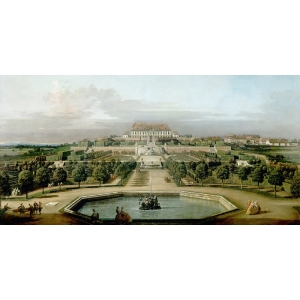 Leinwandbilder. Bernardo Bellotto, Blick auf den Kaiser Sommerpalast