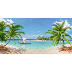Wall art print and canvas. Adriano Galasso, Tropical